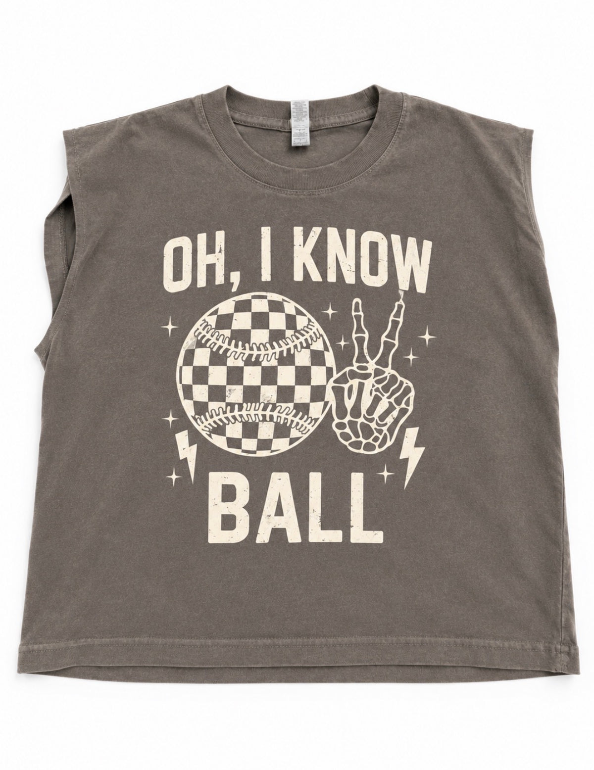 Oh I Know Ball Muscle Tank