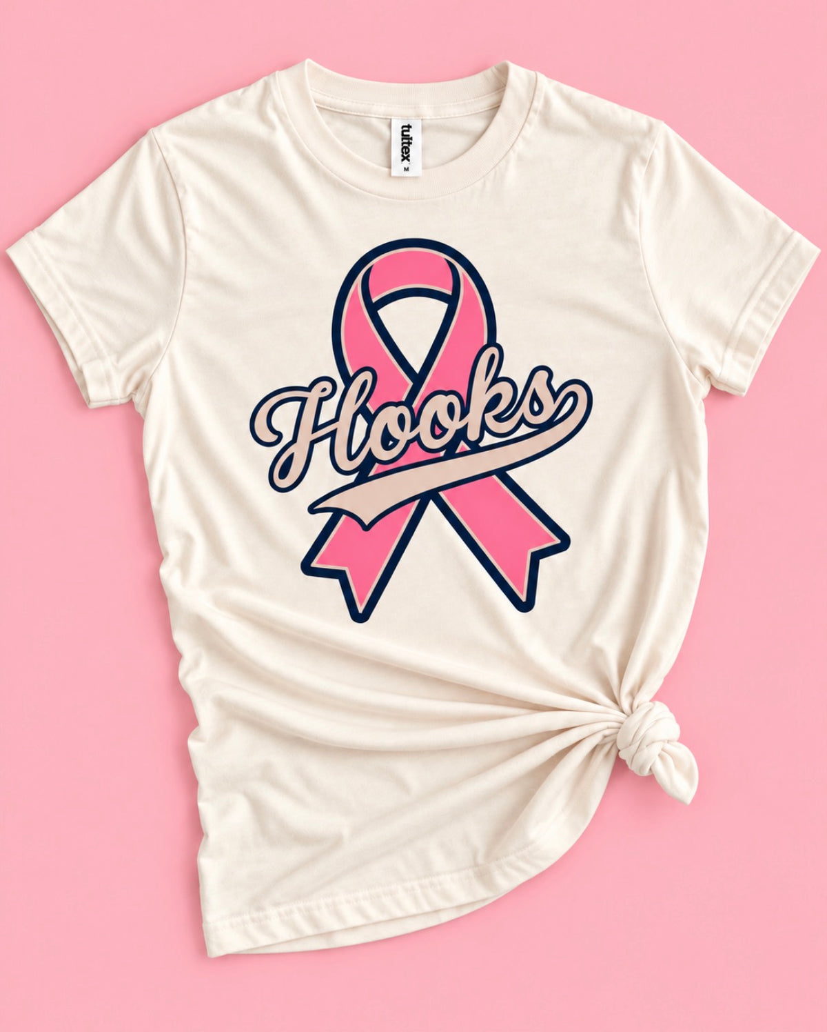 Hooks Breast Cancer Awareness Slim Fit Tee