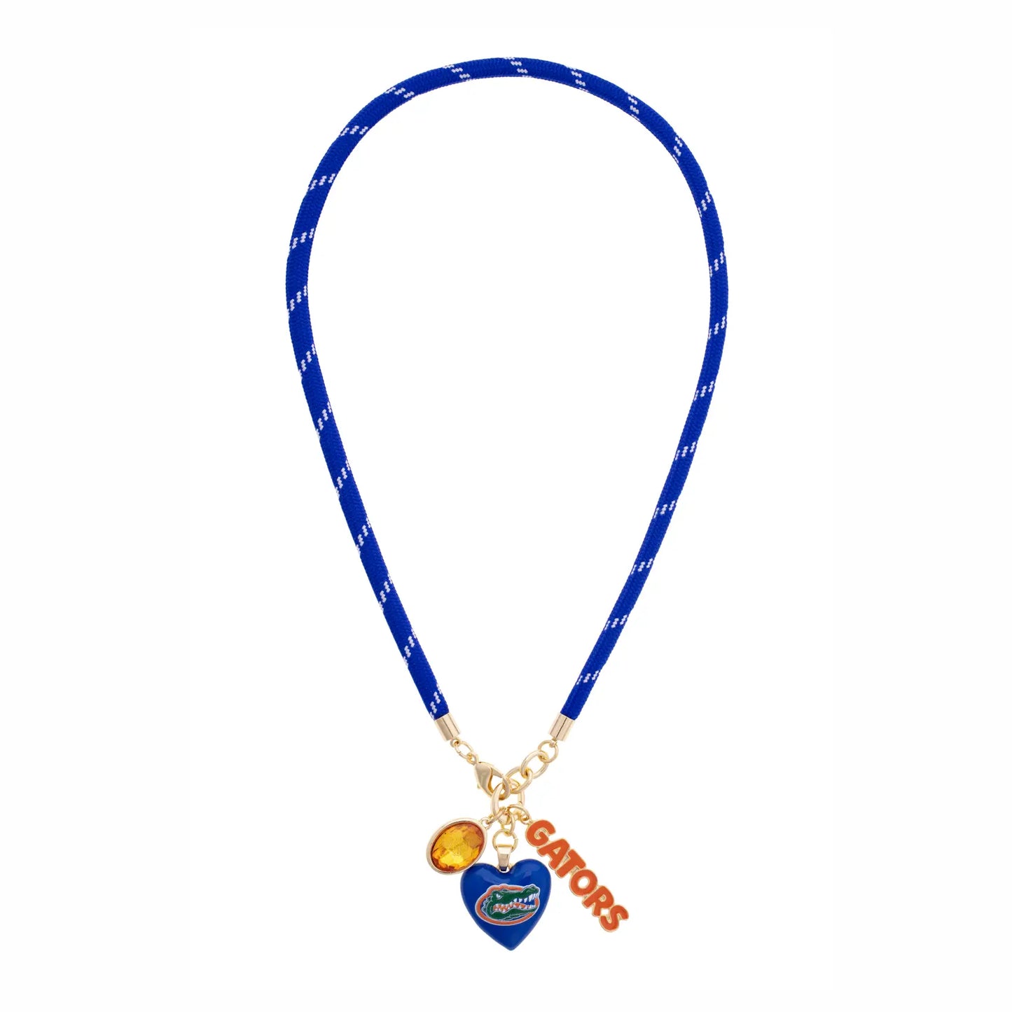 Gator Charm Paracord Necklace