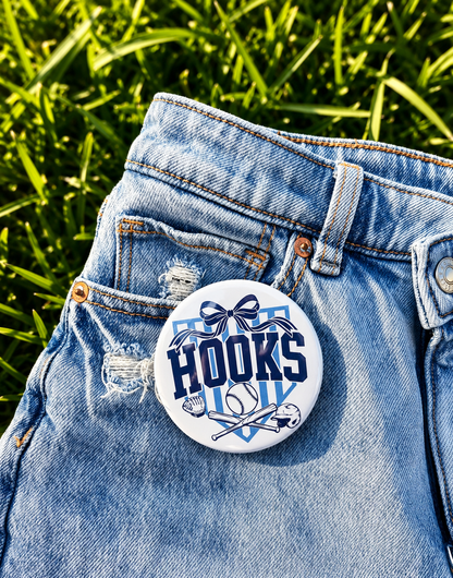 Hooks Varsity Button