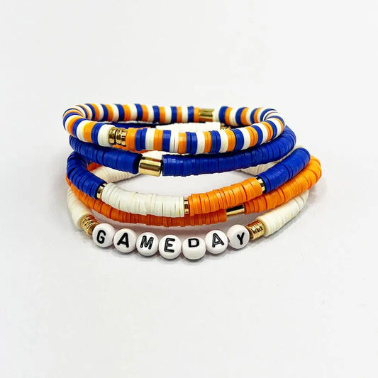 Game Day Bracelet Stack