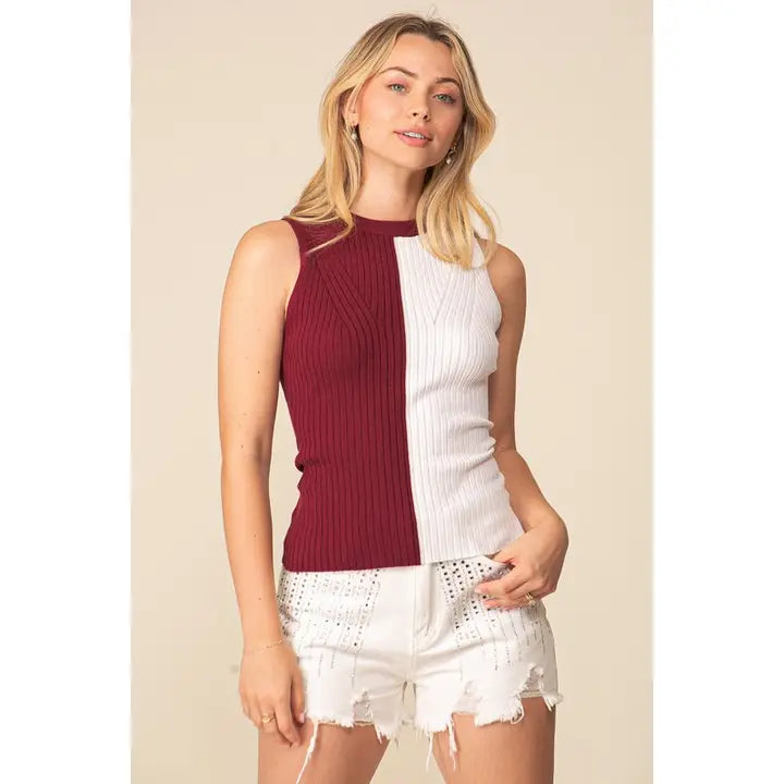 Rivalry Ribbed Tank