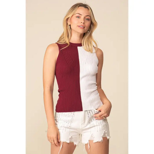 Rivalry Ribbed Tank