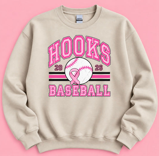 Hooks Breast Cancer Awareness Pullover