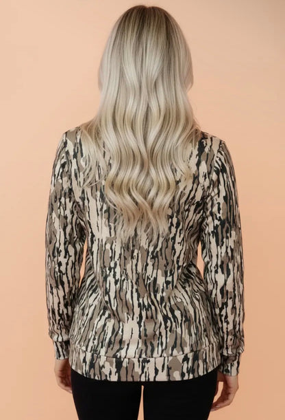 In Season Camo Pullover