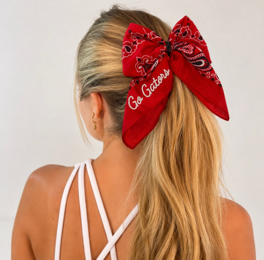 Team Spirit Bandana Bow