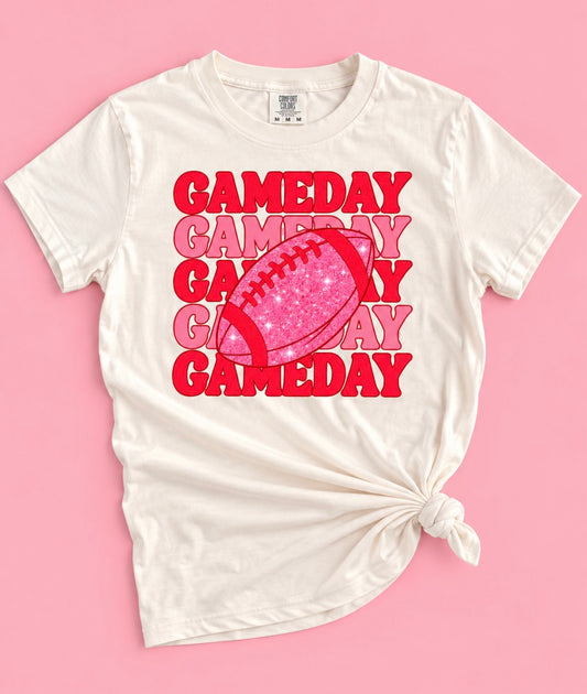 Pink Game Day Tee