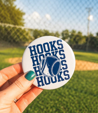 Hooks Navy Button