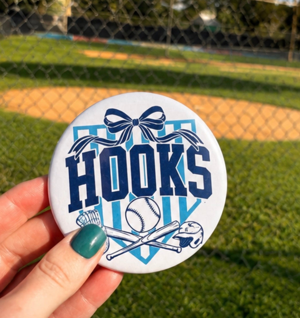 Hooks Varsity Button