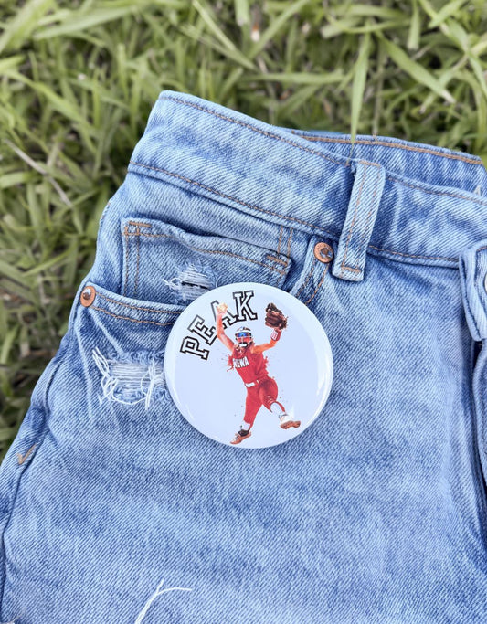Personalized Watercolor Player Button
